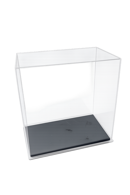 Caixa Acrílica Luxury para Cat Zyon 12x23x25 cm | Display Premium para Esculturas