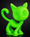 Cat Zyon Neon Essence – Escultura Artística em Polipropileno Maciço 25 cm | Edição Colecionável